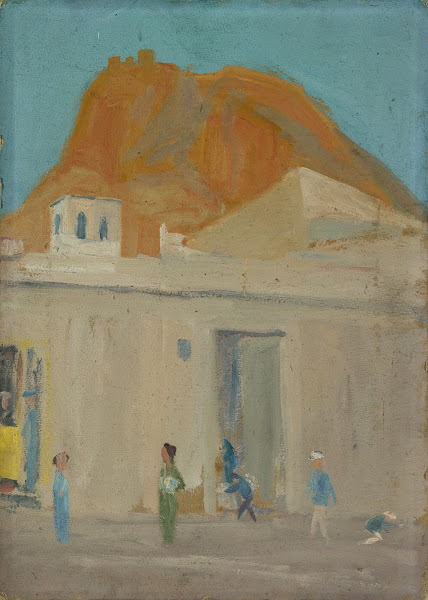 Mountain with a Castle over a Spanish City