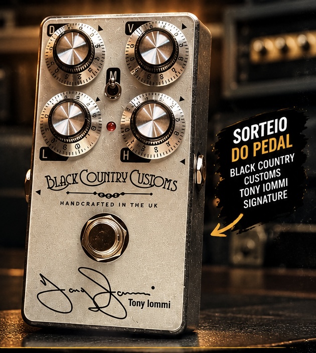 Sorteio Pedal Tony Iommi