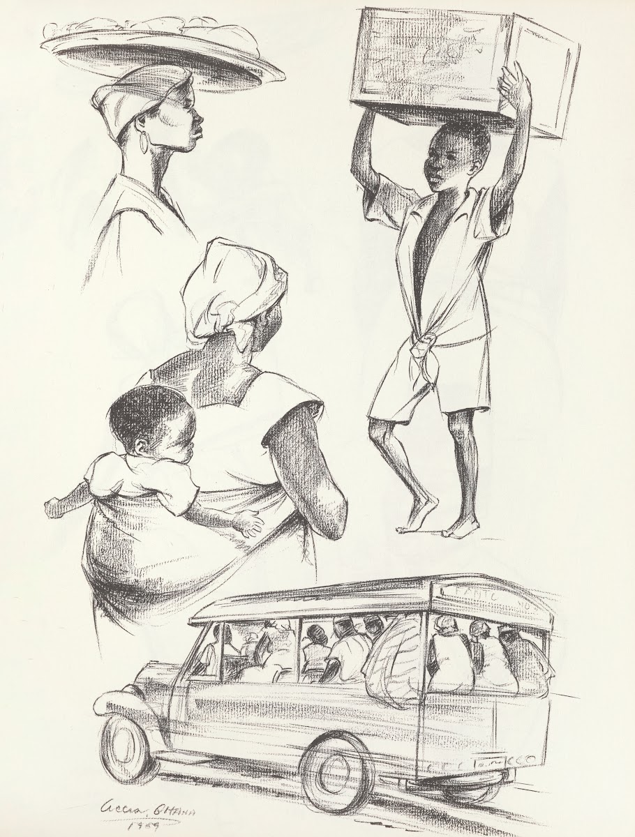 West Africa Vignettes Pl17 1960