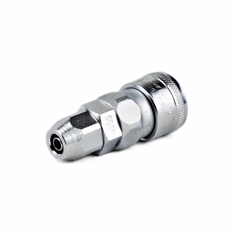 ข้อต่อสวมเร็ว NITTO 200-50SN สวมสาย 5x8MM. One Touch 1 จังหวะ