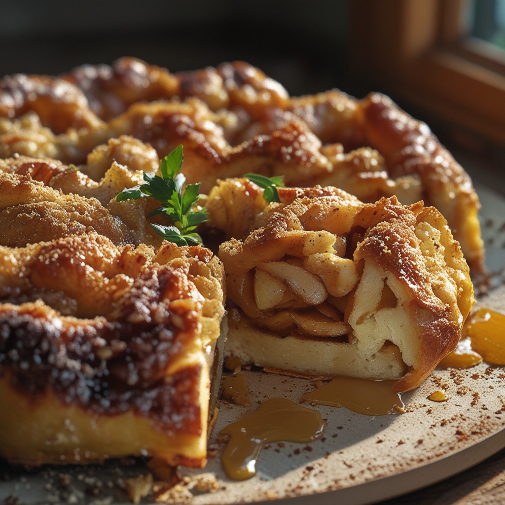 Wisconsin Apple Kringle Recipe - Easy Homemade Sweet Pastry Delight finished