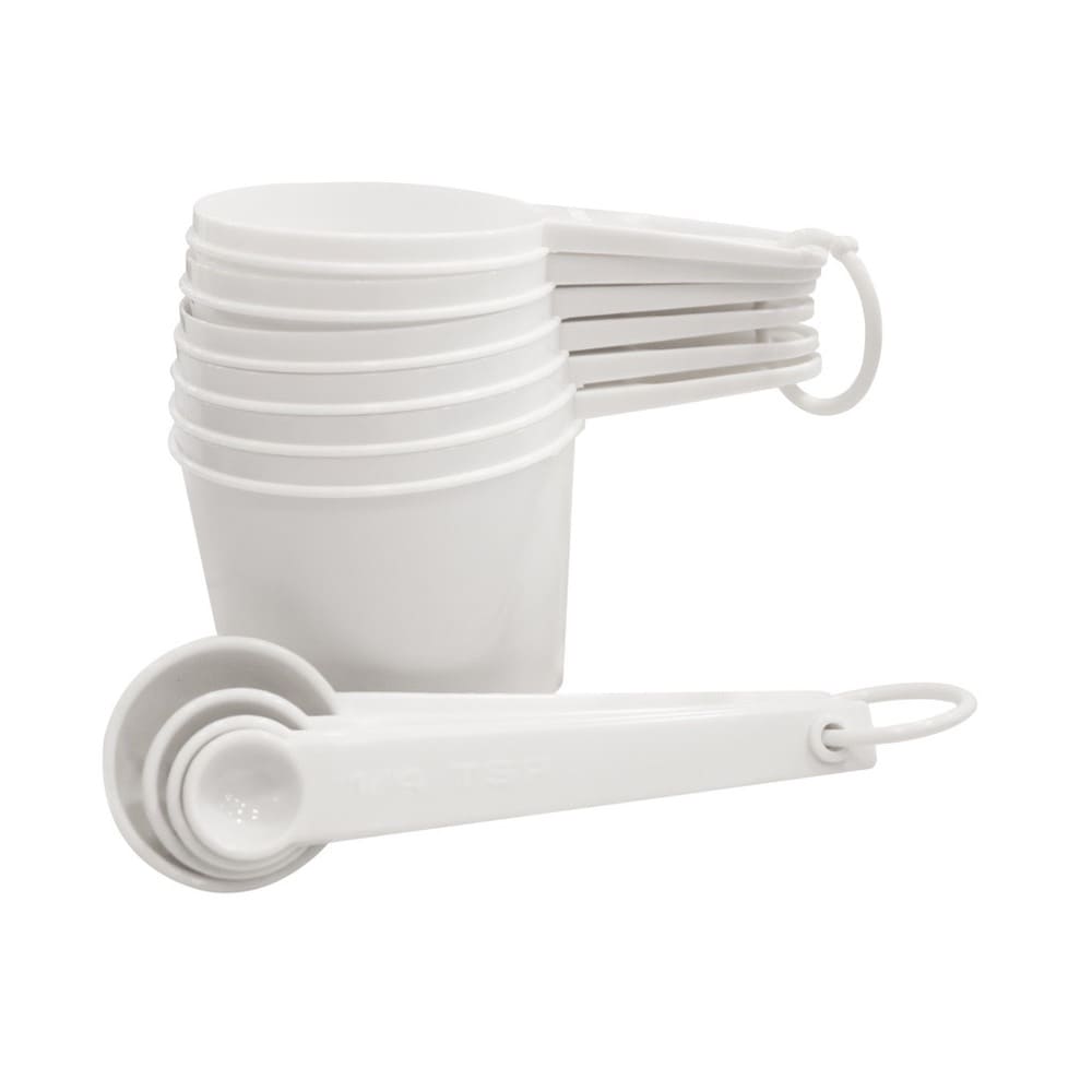 Set de tazas medidoras de polipropileno Kitchen Helper™, 8 piezas