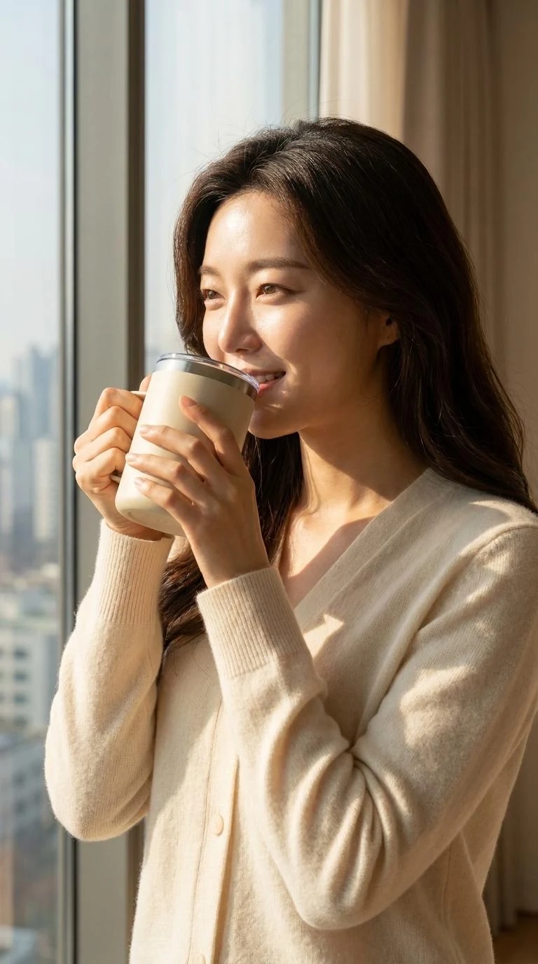 실제 사용 후기 씬 3
