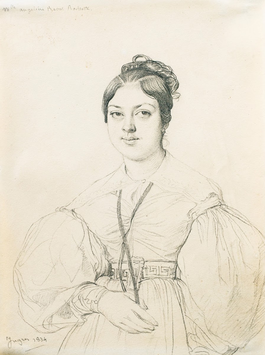 Portrait dAngeline Raoul Rochette 1834