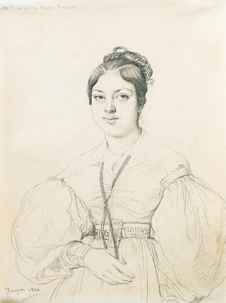Portrait dAngeline Raoul Rochette 1834