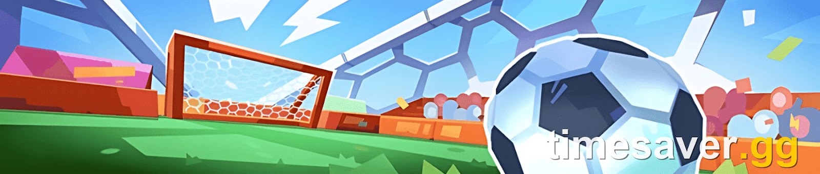 Brawl Stars Brawl Ball arena with the goal and ball, one of the core competitive modes in the September 2026 map rotation