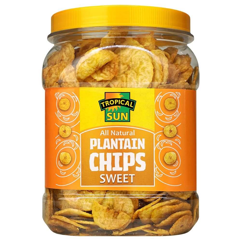 TROPICAL SUN PLANTAIN CHIPS - SWEET
