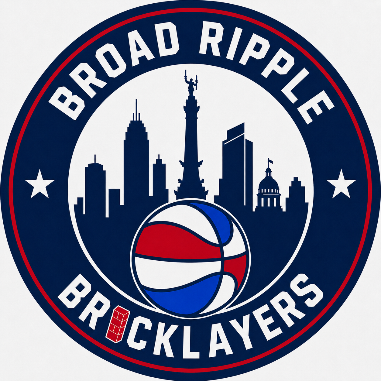Broad Ripple Bricklayers Logo