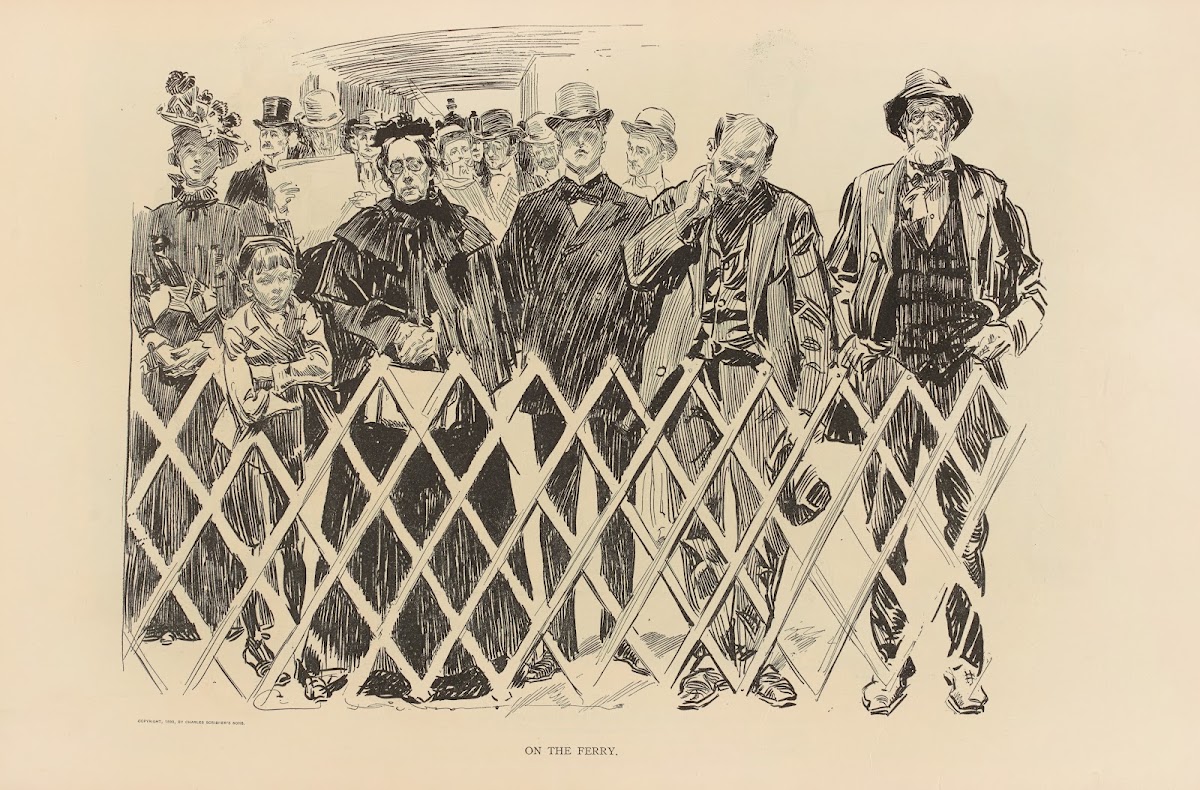 On the ferry 1893 1900