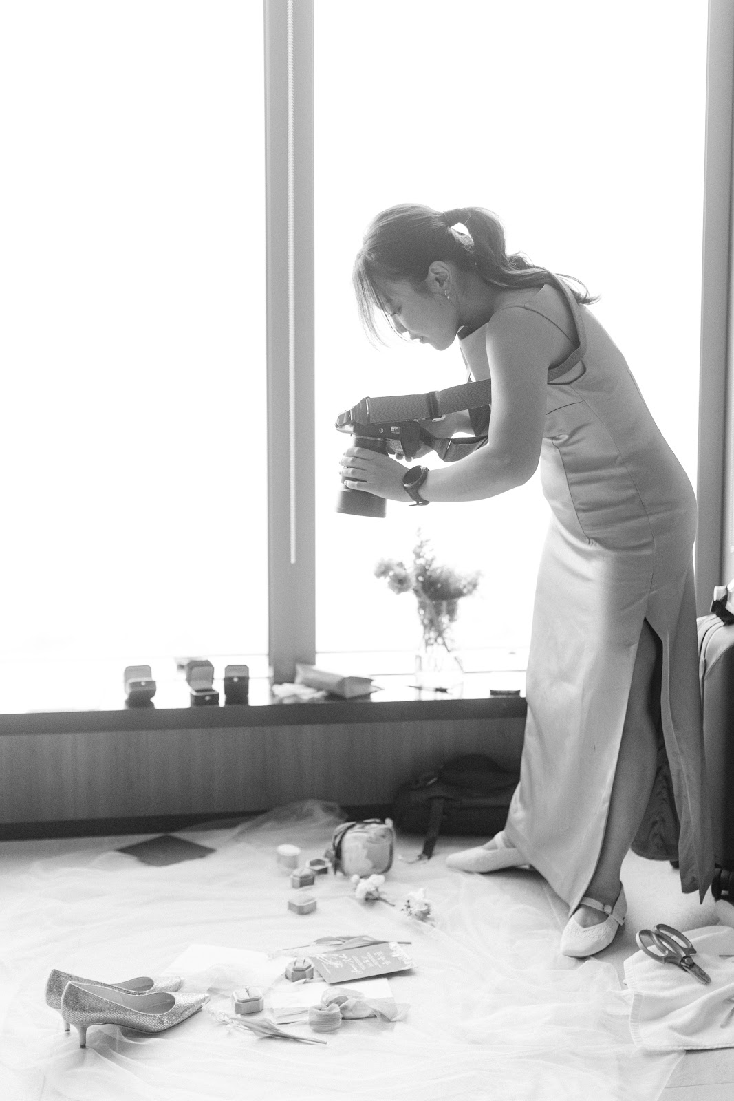 Nicole at work