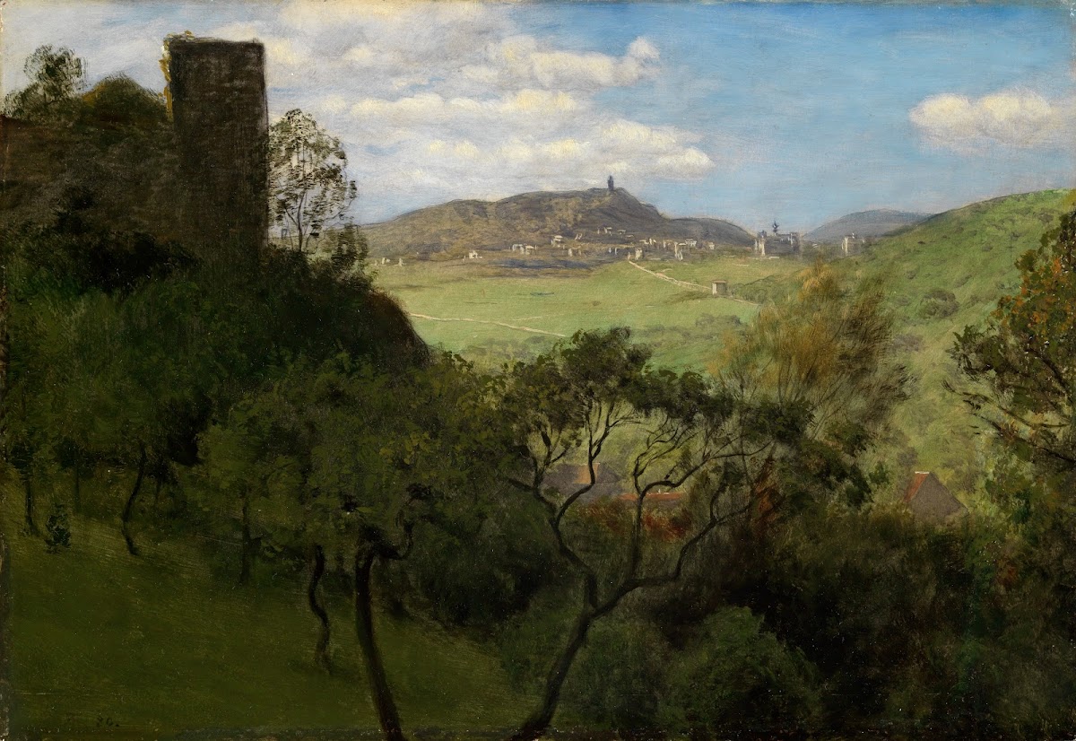 Blick auf Falkenstein im Taunus 1880