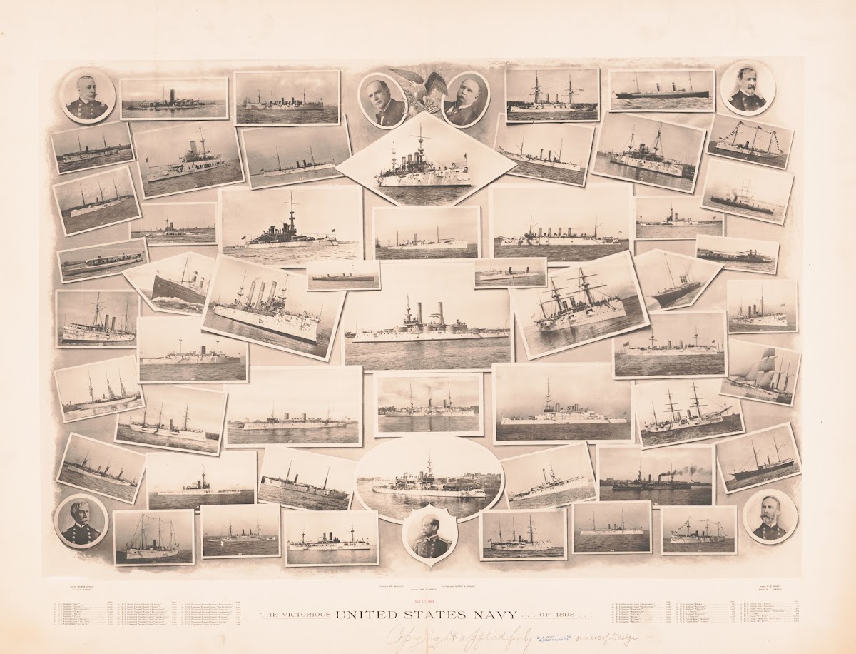 The victorious United States Navyof 1898 1898