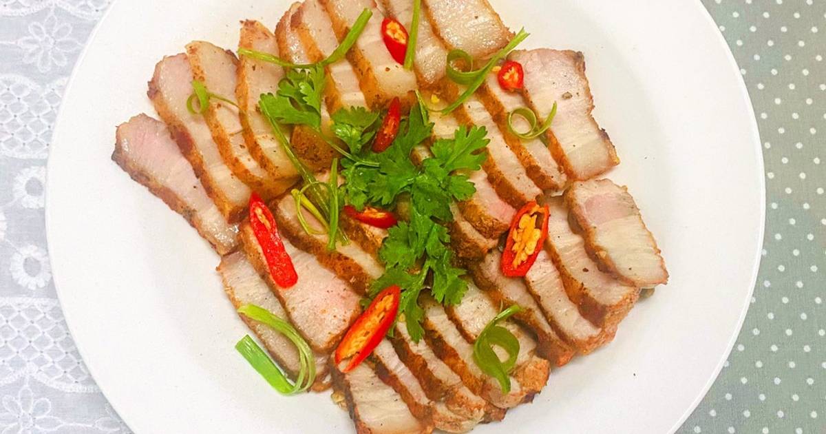 Ba rọi chiên ngũ vị hương