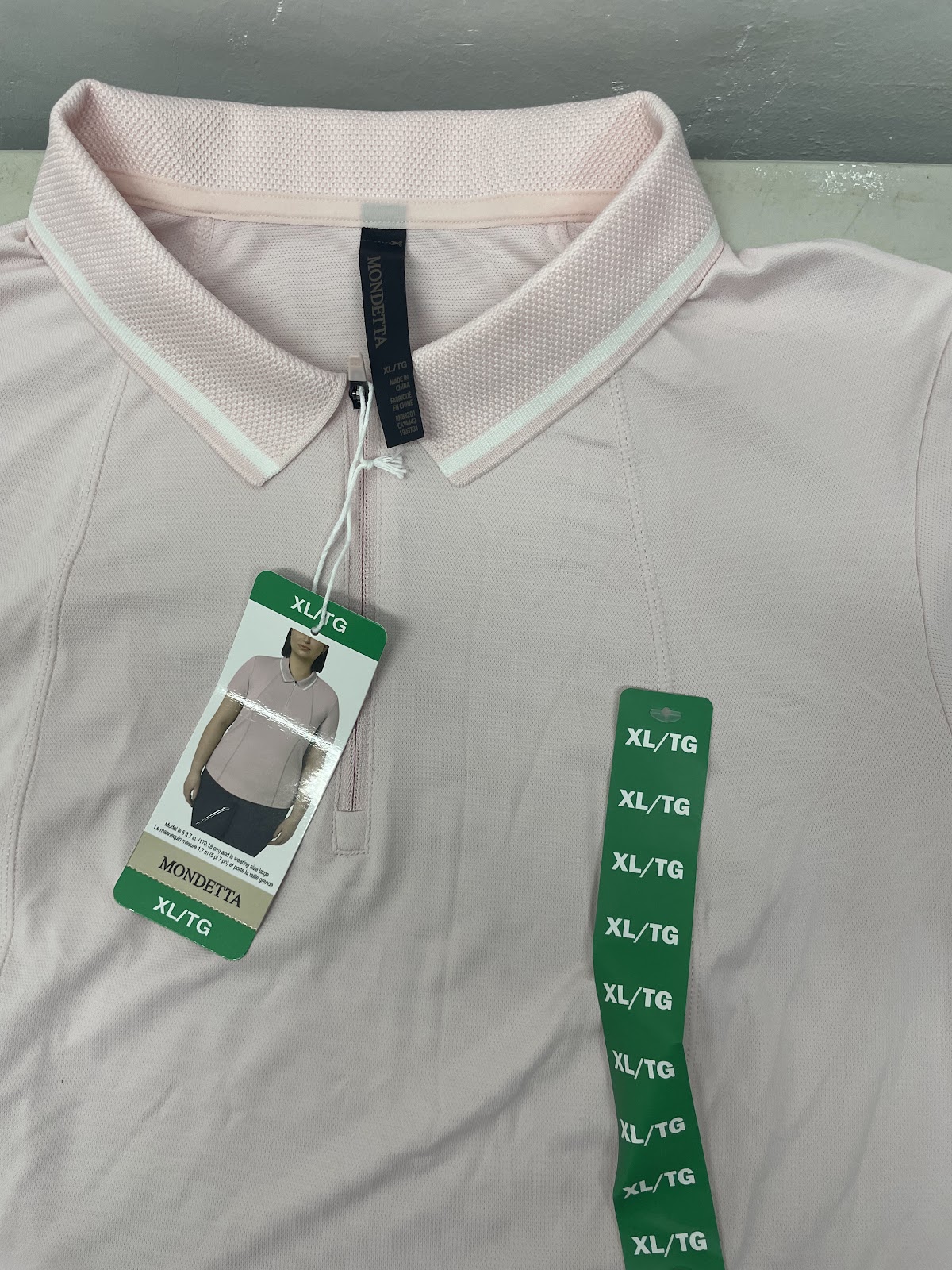 Mondetta W Polo Shirt Active Pink XL #2140