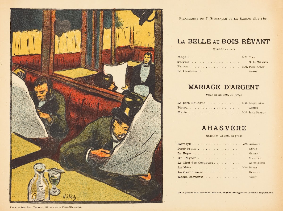 La Belle Au Bois RêVant Mariage Dargent AhasvèRe 1892 1893