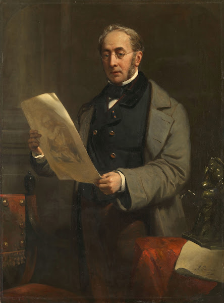 Portrait of Jacob de Vos Jacobszoon 1803 1878 Amsterdam Art Collector and Owner