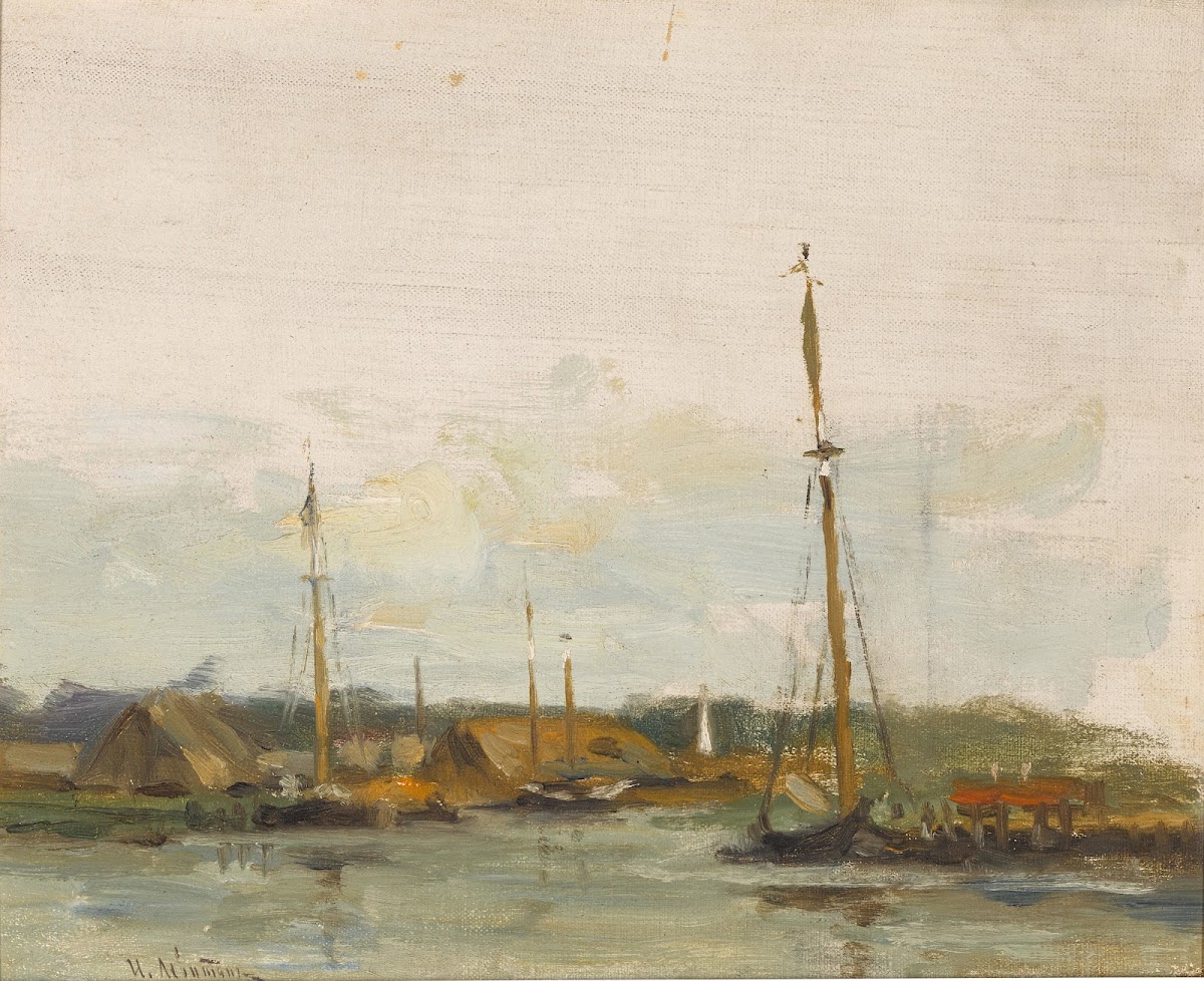 Boats on the Volga 1889
