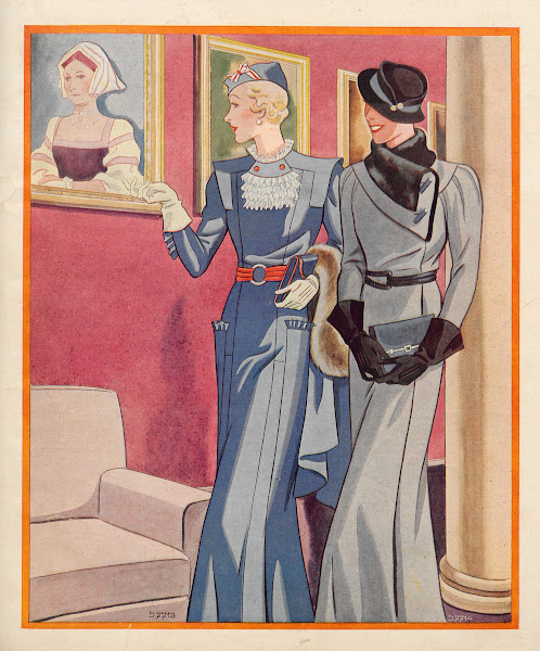 Przegląd Mody R11 nr 10 Pl1 1933