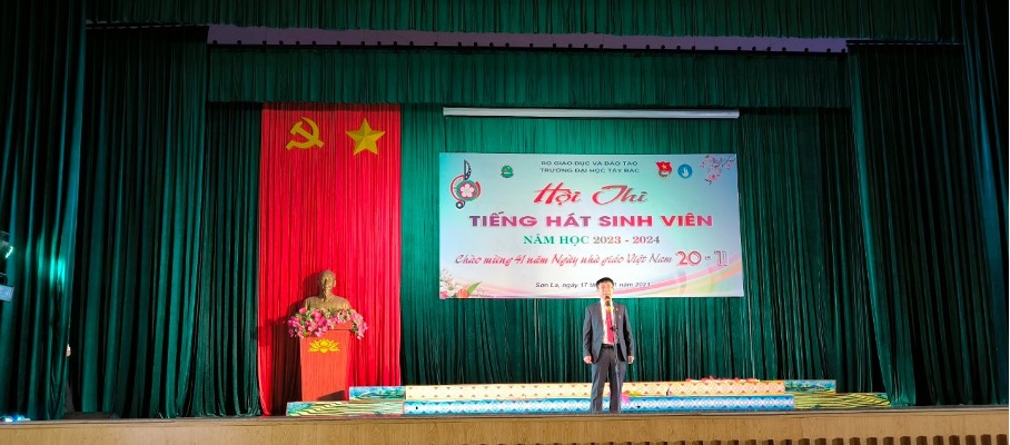 Trường Đại học Tây Bắc tổ chức Hội thi tiếng hát sinh viên năm học 2023 - 2024