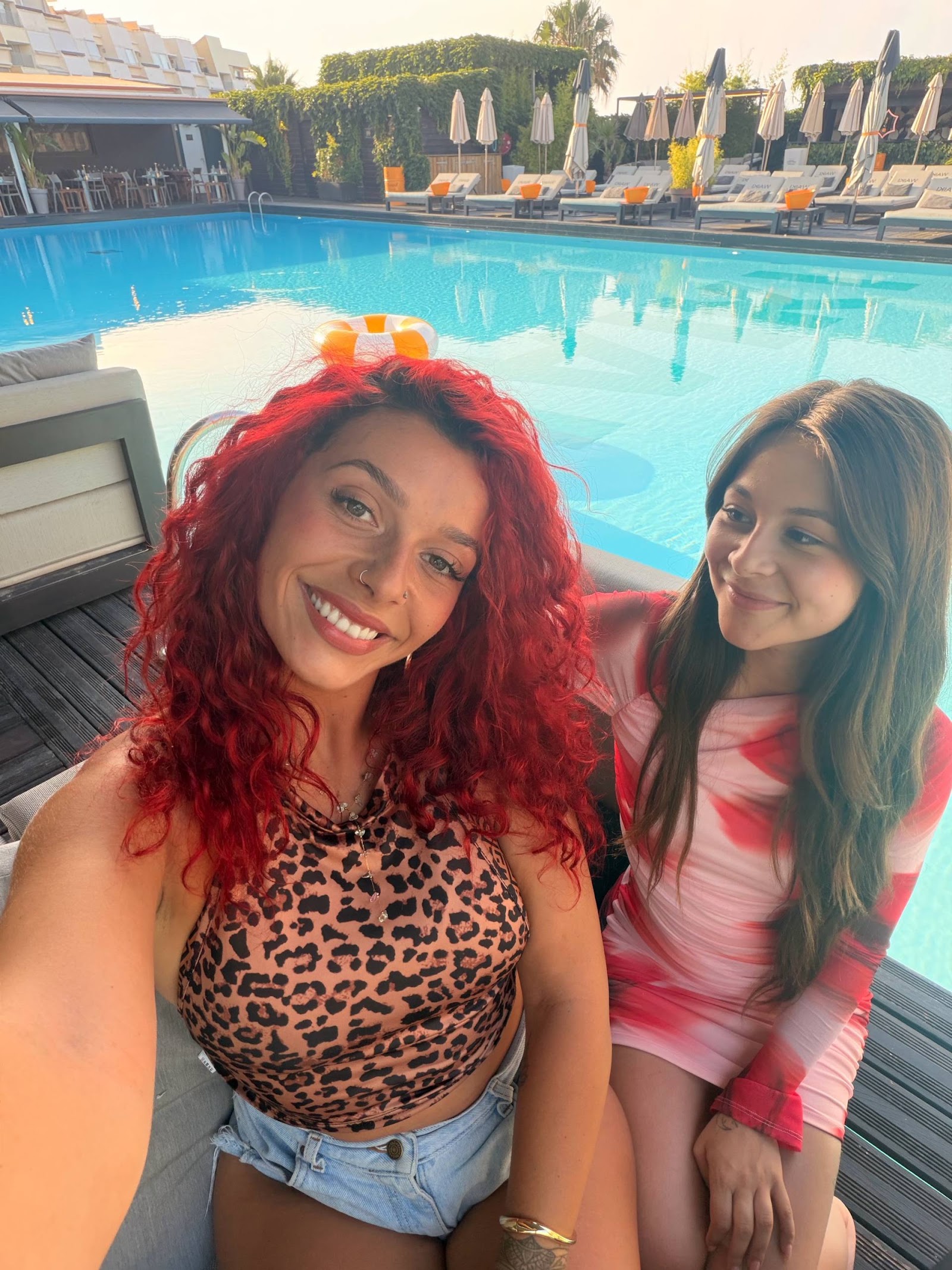 Après-midi piscine avec Laura