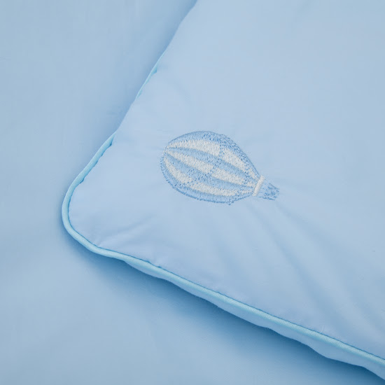 Bedding set for a baby crib 6 el Twins Beau blue