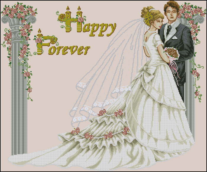 DOME41107 Happy Wedding