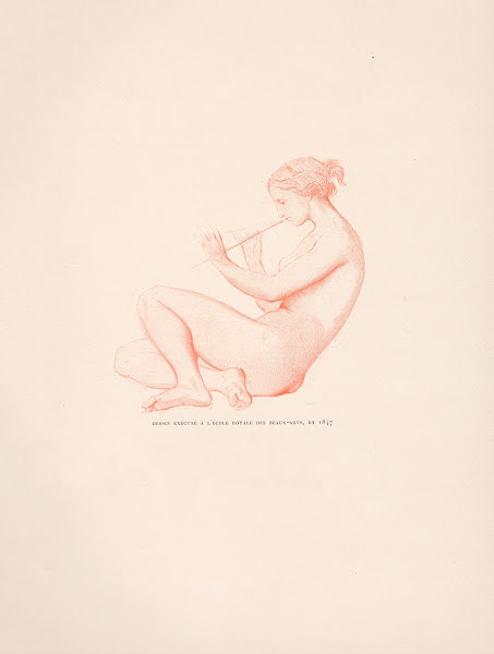 Dessin exècute à lÈcole royale des Beaux Arls en1847 19th century