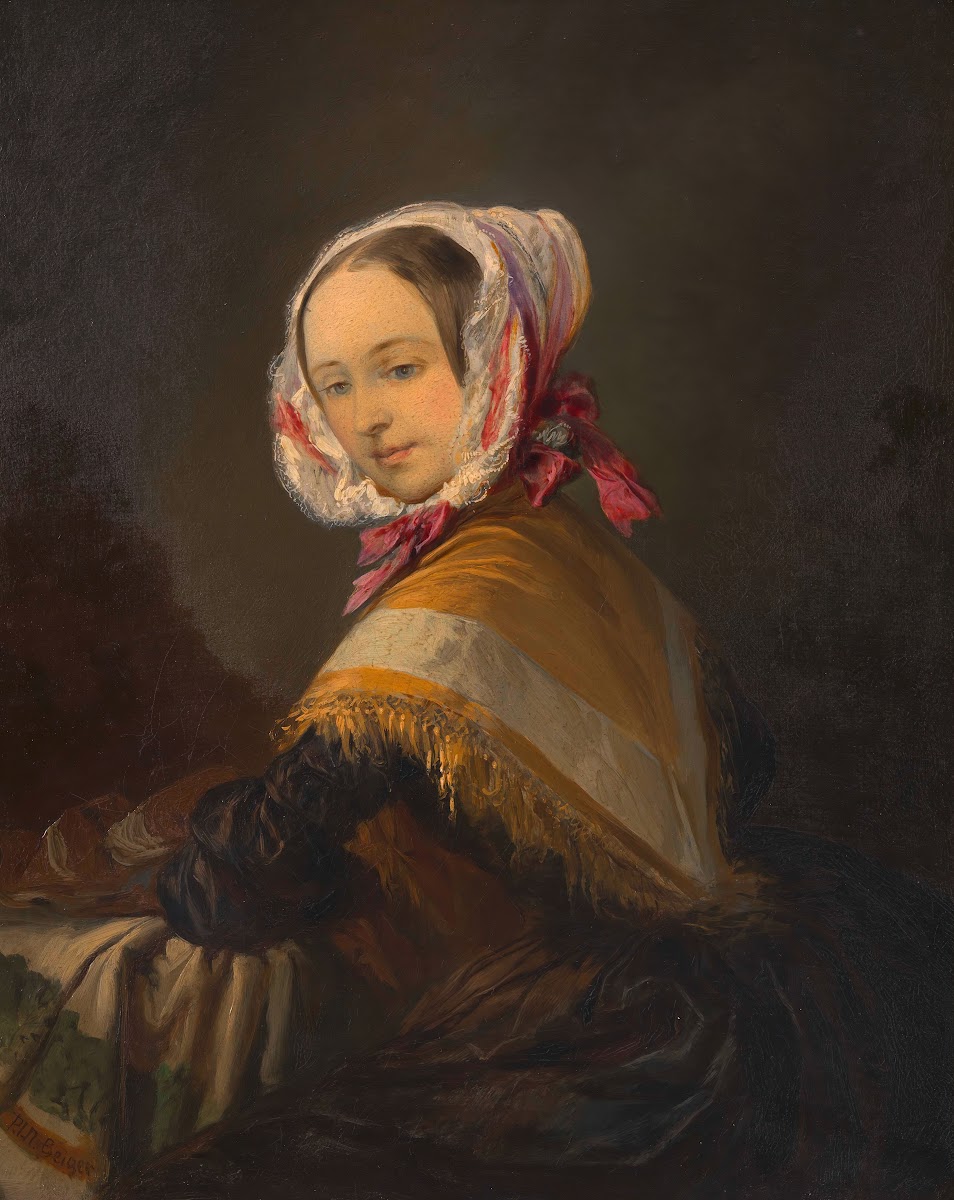 Theresia Elisabeth KornhäUsl Gattin Des KüNstlers Around 18261828