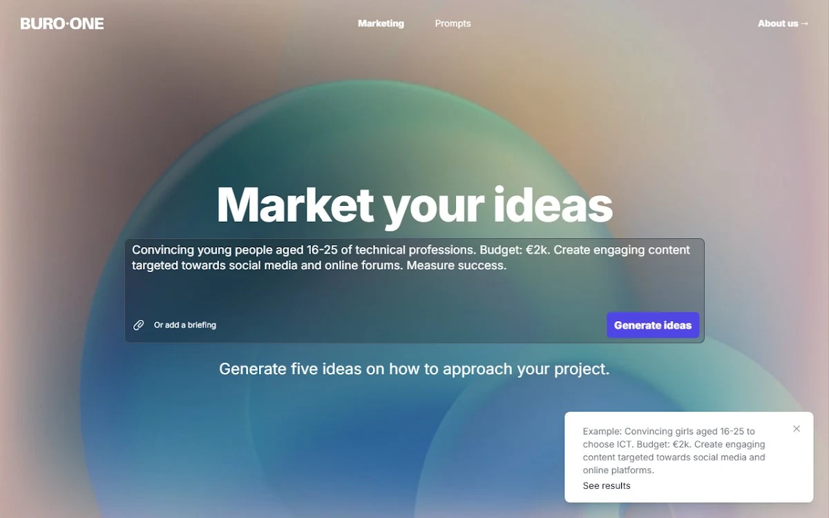 Captura de Prompt Designer