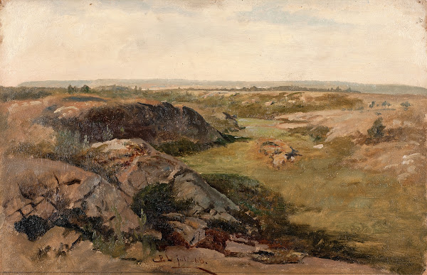 Undulating Country Study 1868