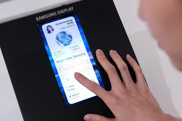 Samsung biến màn hình smartphone thành thiết bị y tế đo huyết áp, nhịp tim - Báo Tri thức &amp; Cuộc sống