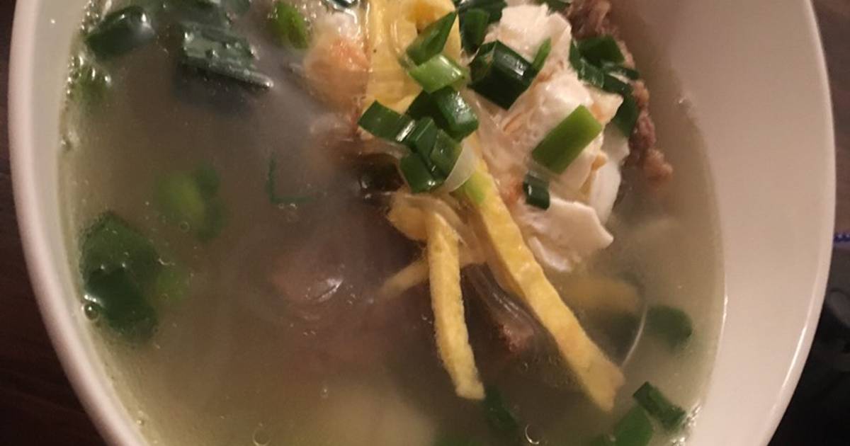Canh xương bò (갈비탕)