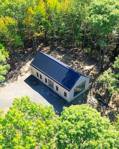 Overhead drone photography example