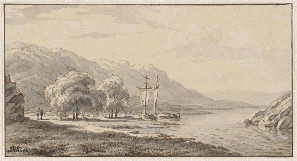 Rivierlandschap 1819   1887