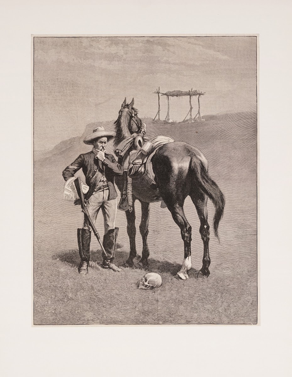 The frontier troopers thanatopsis 1889