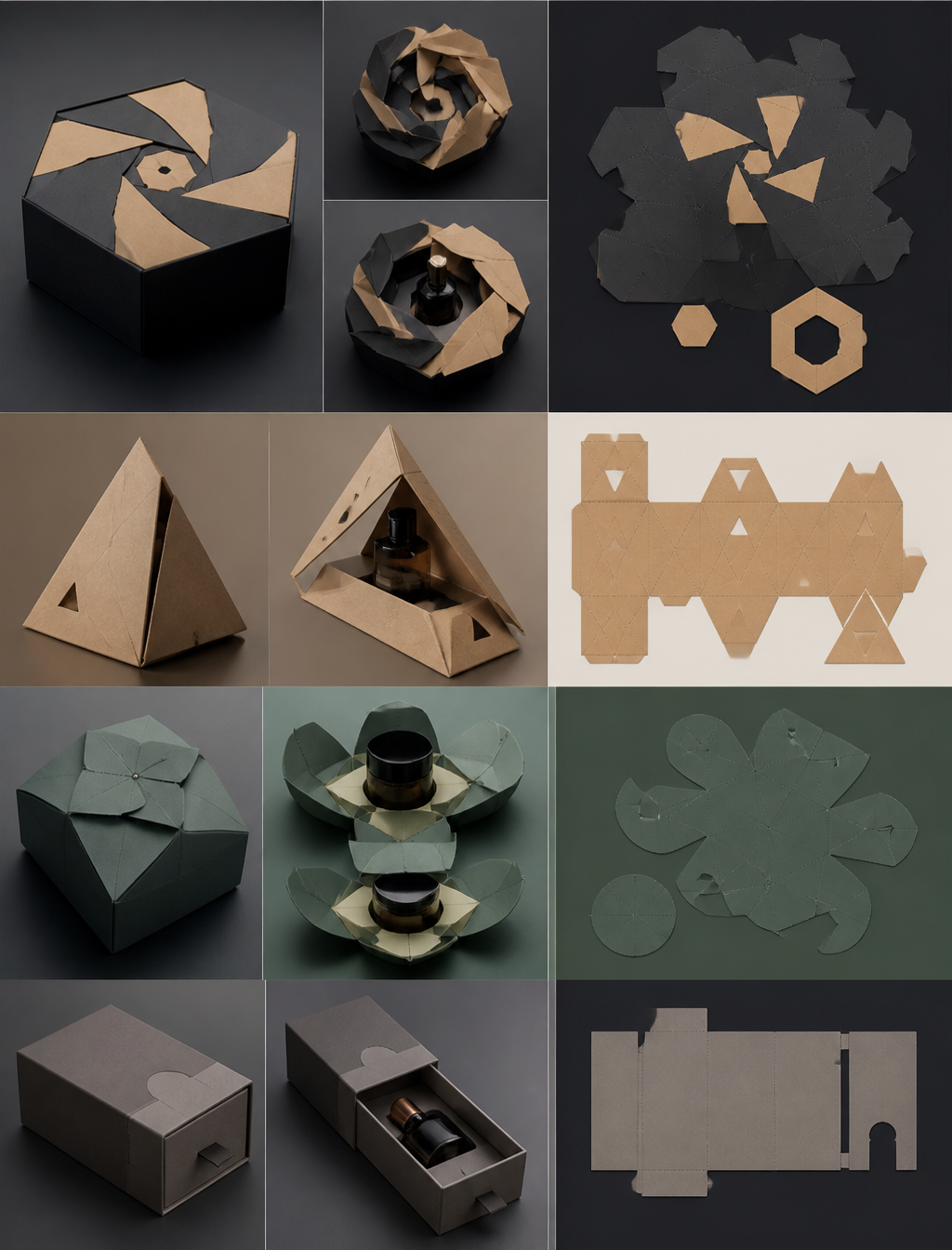 Generar embalajes fabricables ultra creativos