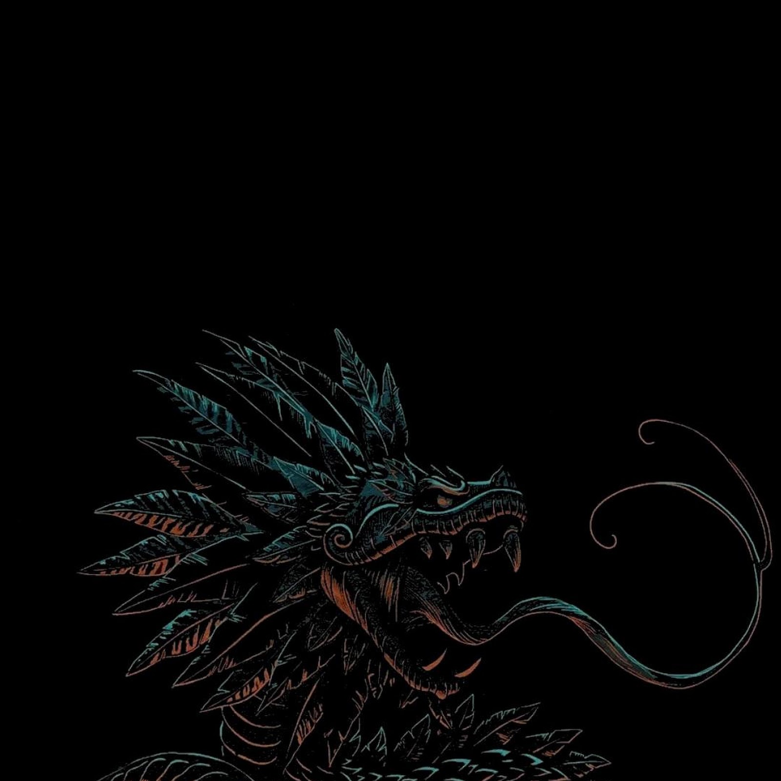 Download The Feathered Serpent Quetzalcoatl Full HD iPhone