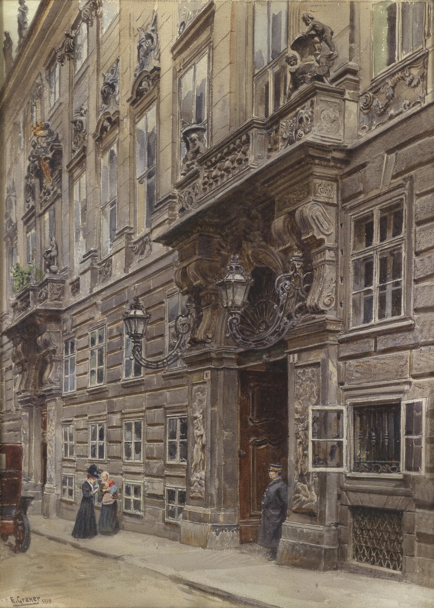 Palais des Prinzen Eugen in der Himmelpfortgasse 1910