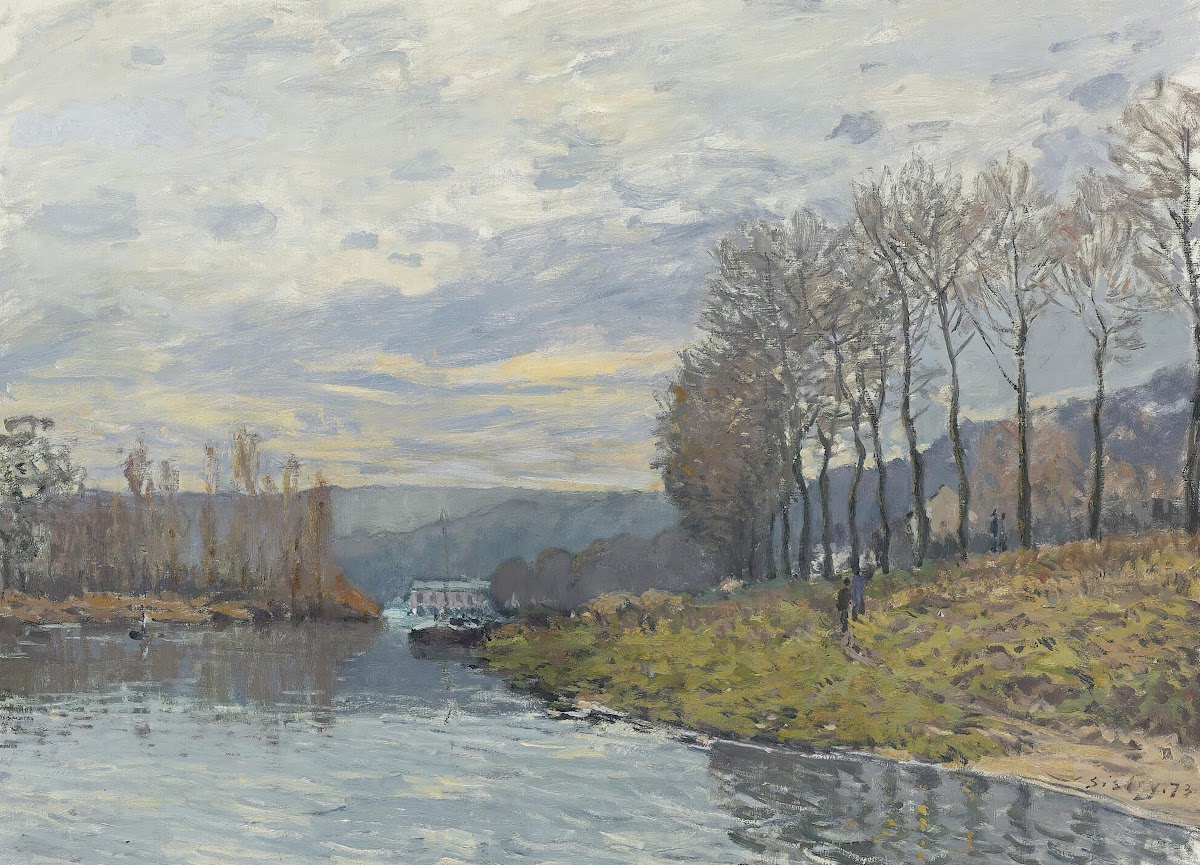 La Seine À Bougival 1873