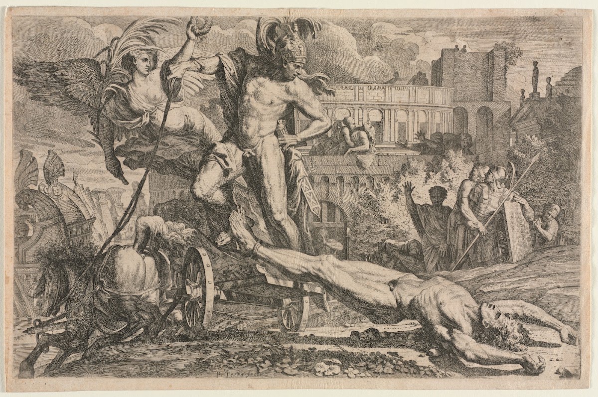 Achilles Dragging the Body of Hector 1648