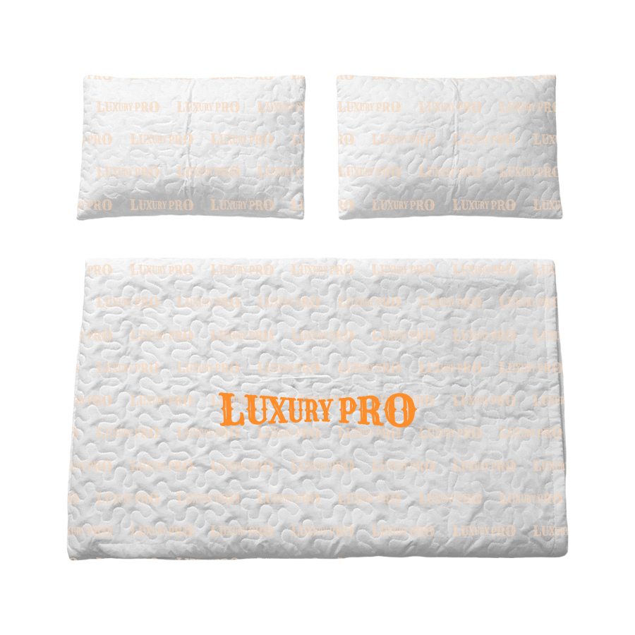 Free needle quilting duvet cover three piece set
