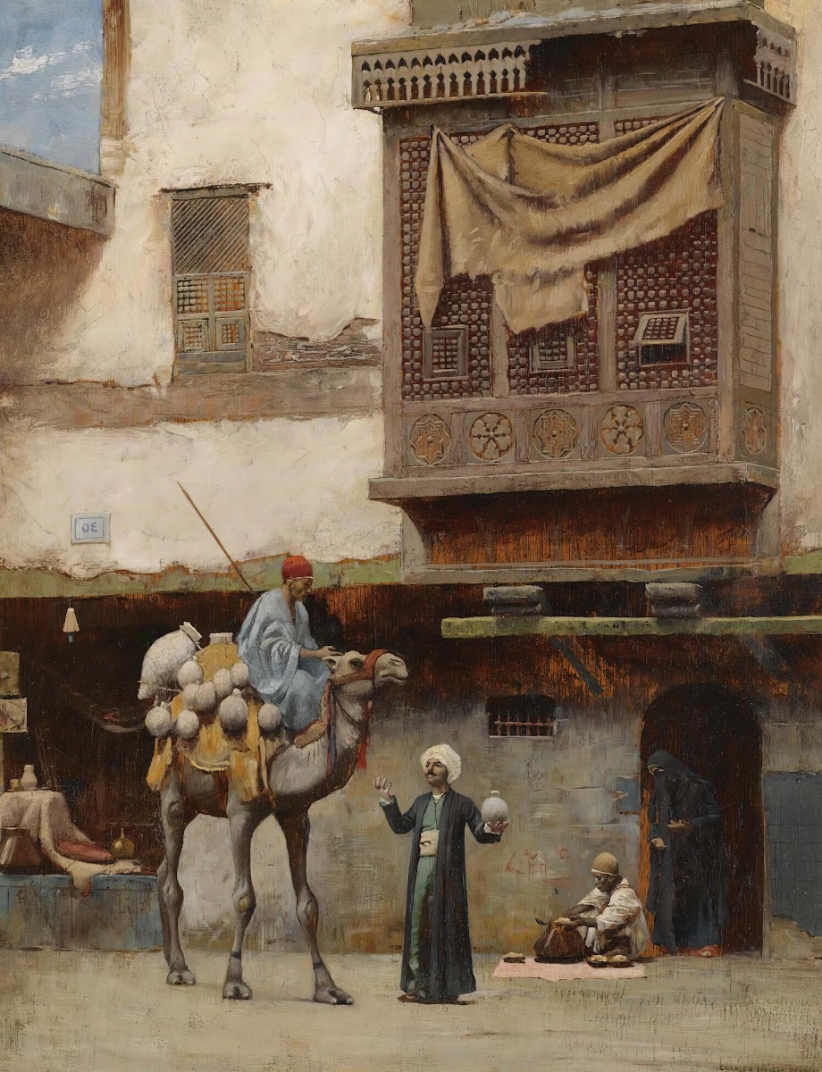 Apottery Seller In Old Cairo
