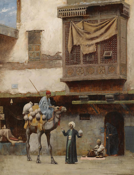 Apottery Seller In Old Cairo
