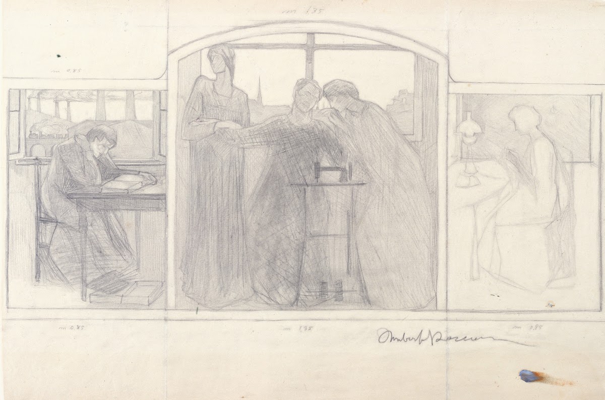 Study for Homage to Mother 1907