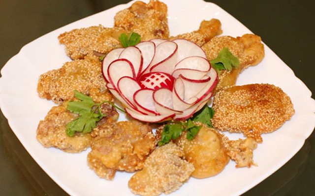 Thịt Vịt Tẩm Mè
