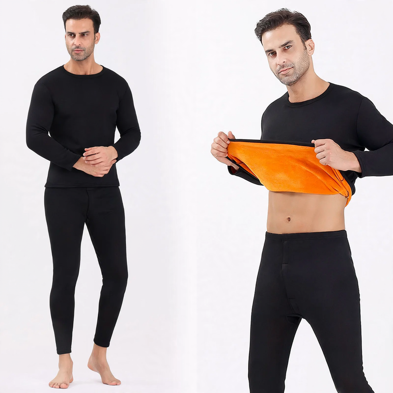 Thermal underwear set, lined, for men and women