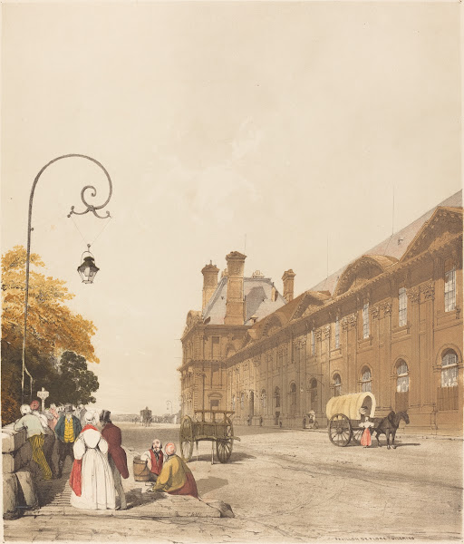 Pavillon de Flore Tuileries 1839