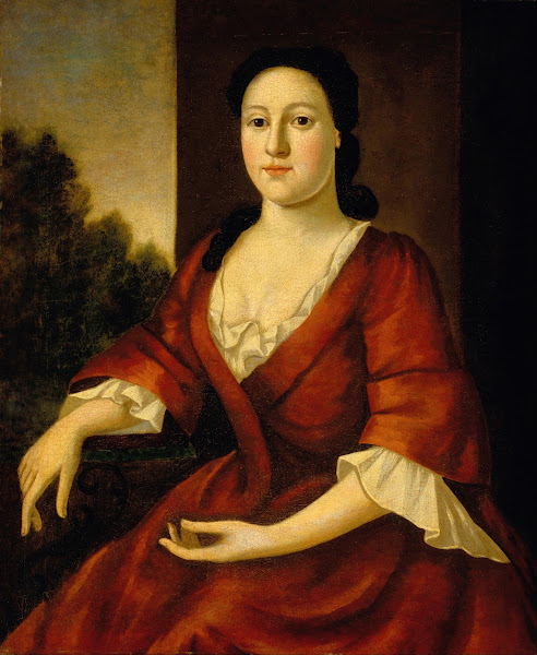 Portrait of Mrs John Greenleaf Priscilla Brown 1725 1759 1746 1750