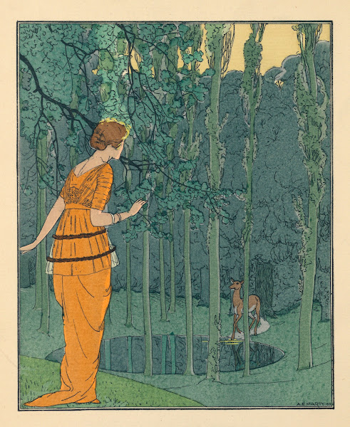 La Mare aux Biches The Doe Pond 1913