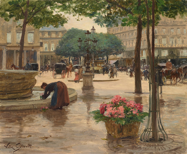 La Place du Théâtre Français circa 1895 1890